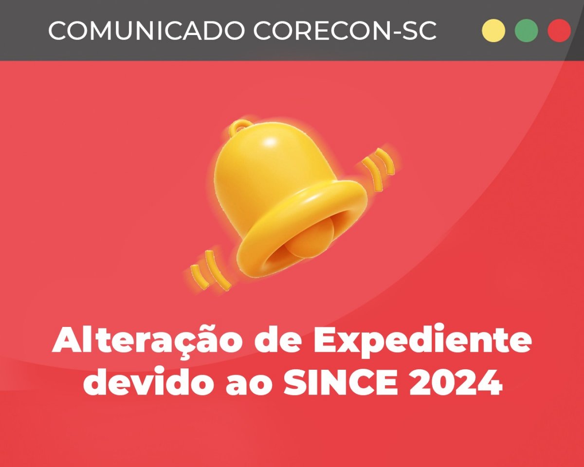 Comunicado Corecon SC - Corecon/SC