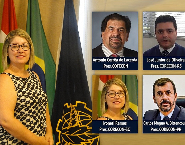 LIVE: “O economista na sociedade em tempos de covid-19 e a Região Sul do Brasil no pós-pandemia”, com presidentes do Cofecon e Corecons de RS, SC e PR - Corecon/SC